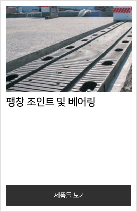 팽창 조인트 및 베어링