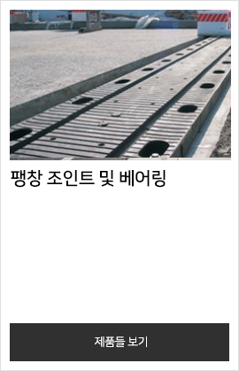 팽창 조인트 및 베어링